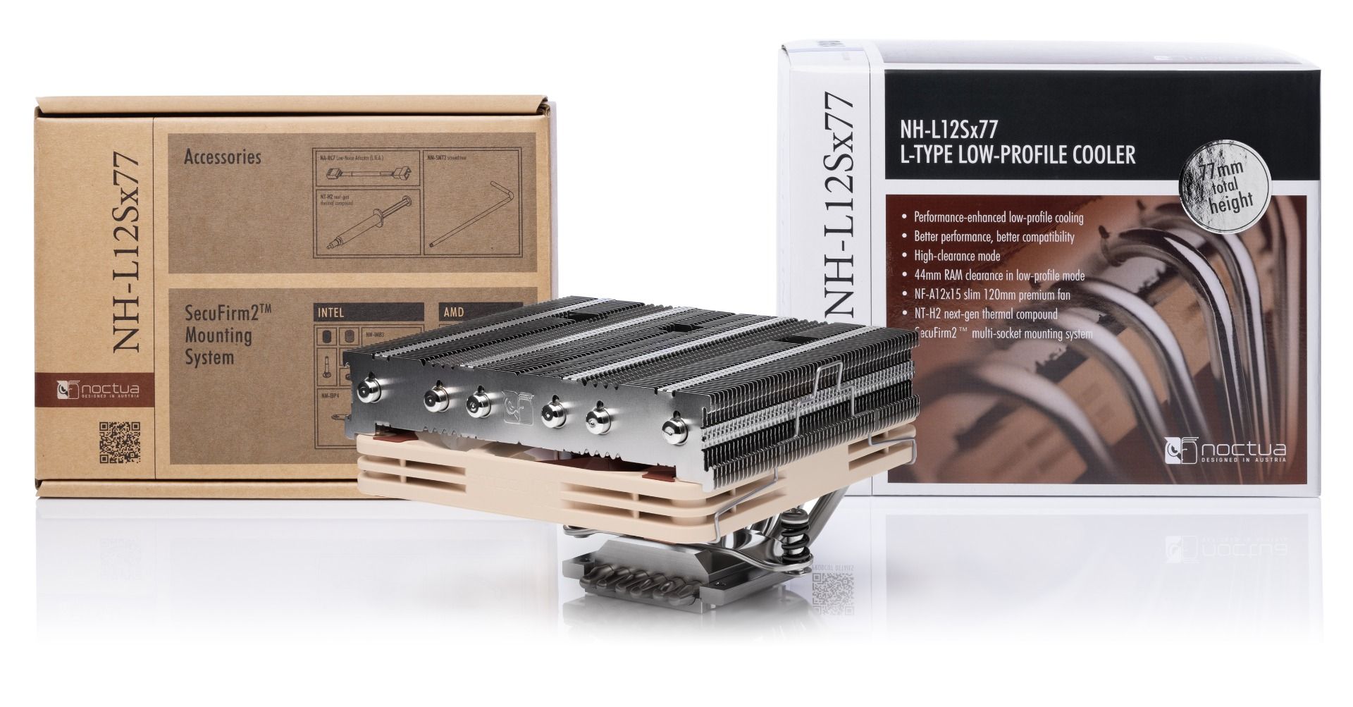 noctua nh l12s x 77 3 1 Noctua เปิดตัวฮีตซิงค์ NH L12Sx77 low profile รุ่นใหม่ล่าสุด