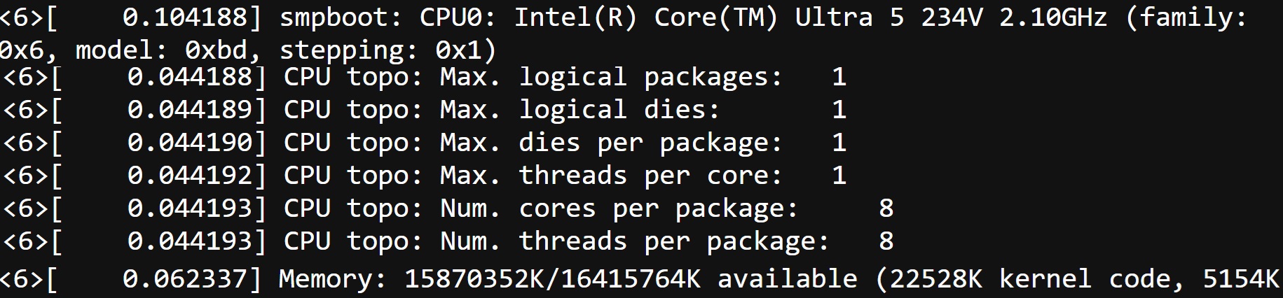 intel core ultra 5 234v lunar lake cpu หลุดซีพียู Intel Core Ultra 5 238V Lunar Lake MX มาพร้อมหน่วยความจำ 32 GB LPDDR5X