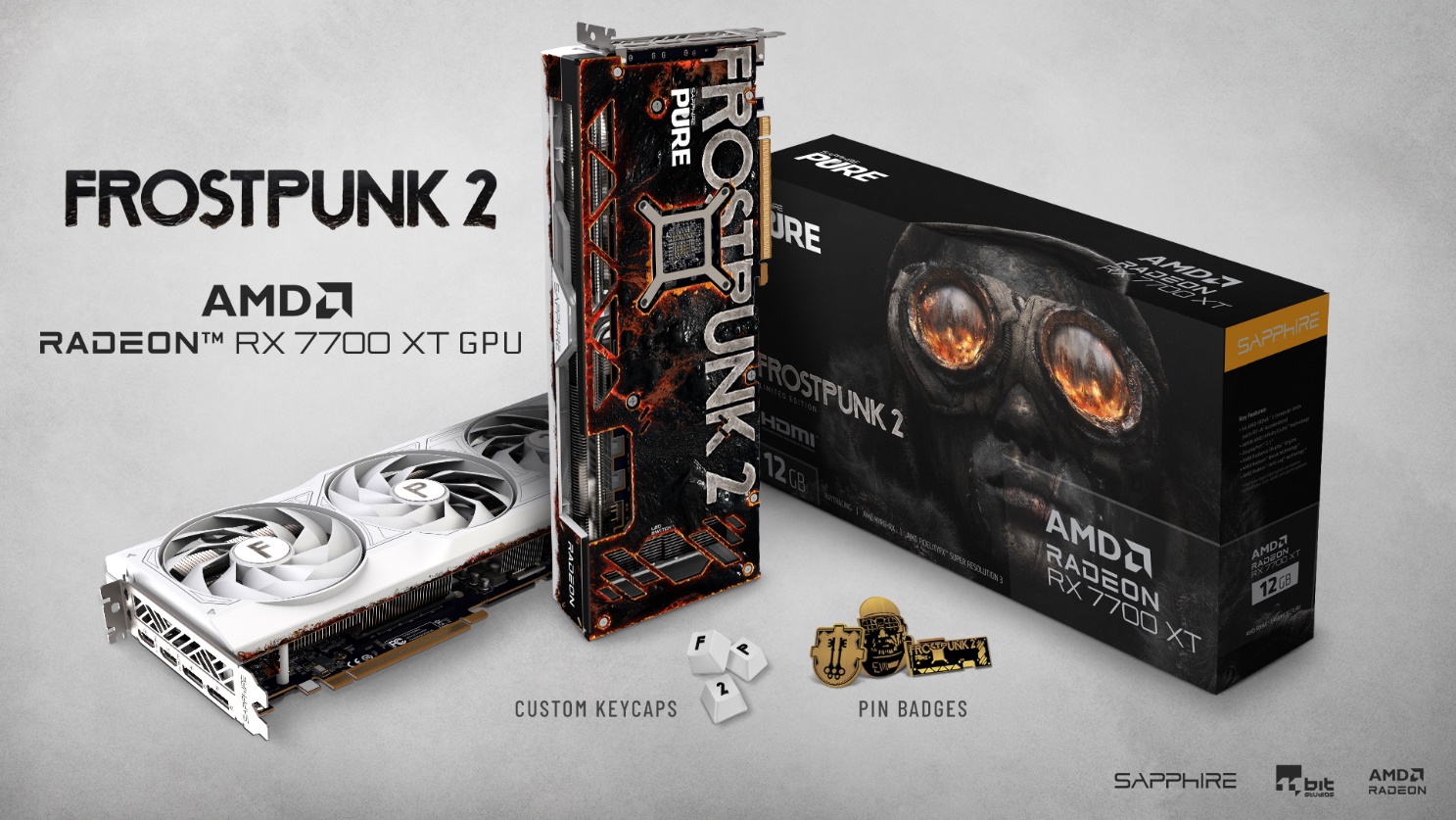 image003 Sapphire เปิดตัวการ์ดจอ Radeon RX 7700 XT Pure Frostpunk 2 Edition ดีไซน์สวยงามจัดเต็มมาพร้อมตัวเกม Frostpunk 2 Deluxe Edition 