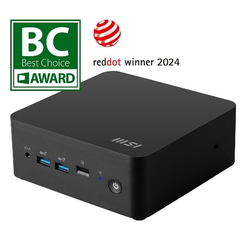 msi cubi nuc series MSI ผู้นำระดับโลกด้าน AI PC ชนะรางวัล COMPUTEX 2024 Best Choice Golden Award