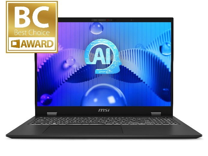 msi prestige 16 ai evo MSI ผู้นำระดับโลกด้าน AI PC ชนะรางวัล COMPUTEX 2024 Best Choice Golden Award