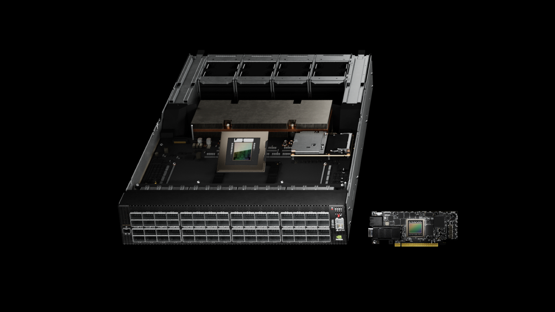 spectrum x ที่งาน Computex 2024 Jensen Huang ผู้ก่อตั้งและซีอีโอของ NVIDIA ได้แจ้งข่าวการเร่งความเร็วซอฟต์แวร์การประมวลผล เครือข่าย และ AI ดังต่อไปนี้