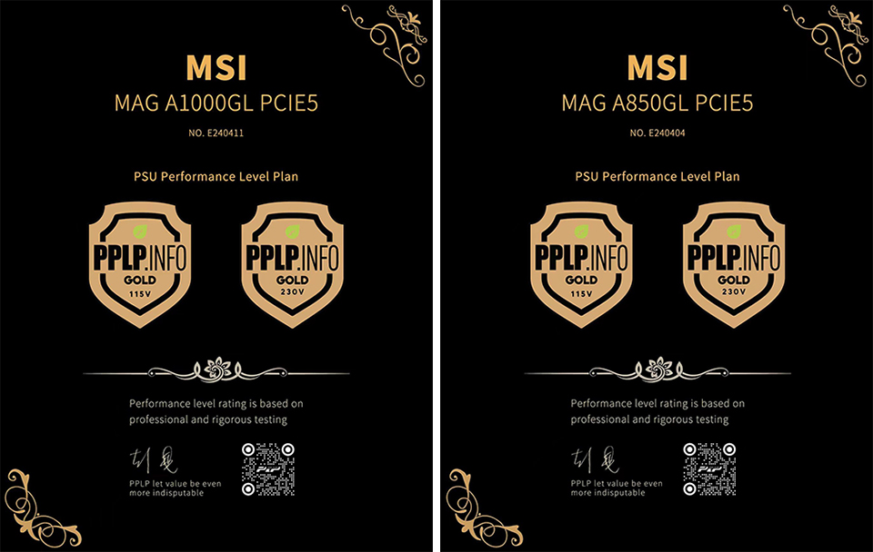 power 20240516 1 MSI ประกาศการรับรองใหม่ล่าสุดของ PPLP