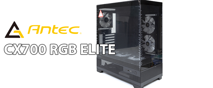 main copy Antec CX700 RGB ELITE Black Review