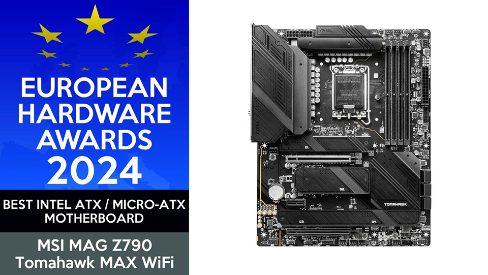 european hardware 20240606 2 MSI คว้ารางวัล European Hardware Awards 2024