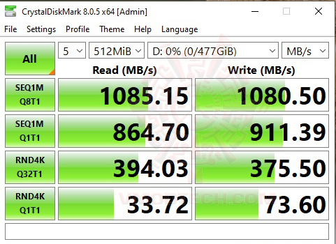 c512 SK hynix Tube T31 512GB Stick SSD Review