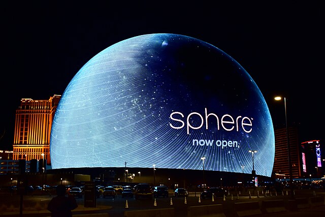 sphere exosphere on jan 26 2024 เผยจอภาพใน Las Vegas Sphere ใช้การ์ดจอ NVIDIA RTX A6000 มากถึง 150 ตัวเพื่อสร้างภาพแสดงผลขนาด 2.1 พันล้านพิกเซล