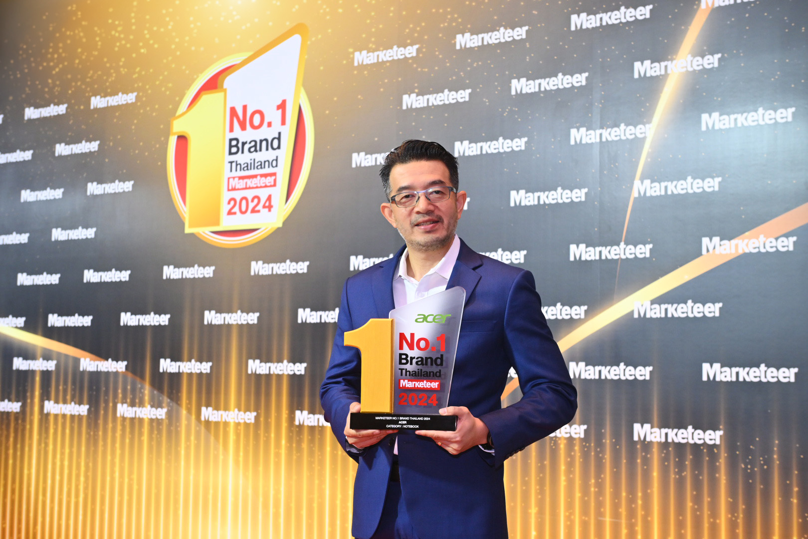 acer no1 brand thailand “เอเซอร์” รับรางวัล No.1 Brand Thailand 2024 แบรนด์อันดับ 1 ที่สะท้อนความเชื่อมั่นและไว้วางใจจากผู้บริโภค ต่อเนื่องเป็นปีที่ 13