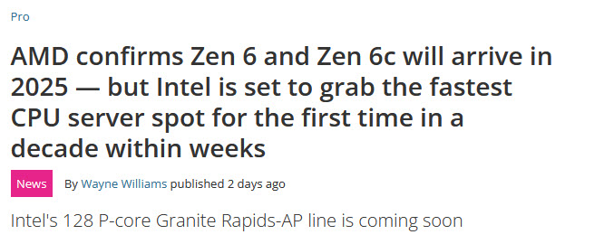 2024 07 23 13 59 03 AMD ยืนยันว่า Zen 6 และ Zen 6c จะเปิดตัวในปี 2025 