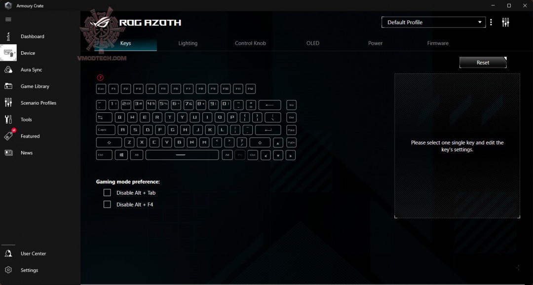 1 ASUS ROG Azoth Gaming Custom Keyboard 75% Review