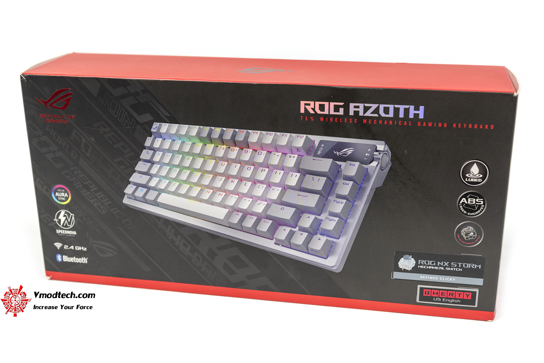 tpp 3601 ASUS ROG Azoth Gaming Custom Keyboard 75% Review