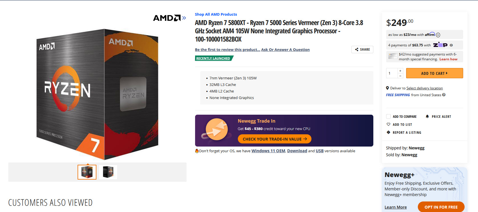 2024 08 01 19 50 31 AMD เปิดตัวซีพียู Ryzen 9 5900XT ราคาอยู่ที่ $349 และ Ryzen 7 5800XT ราคาอยู่ที่ $249 รุ่นใหม่แพลตฟอร์ม AM4 ยังคงใช้งานได้อยู่ติดต่อเป็นปีที่ 9