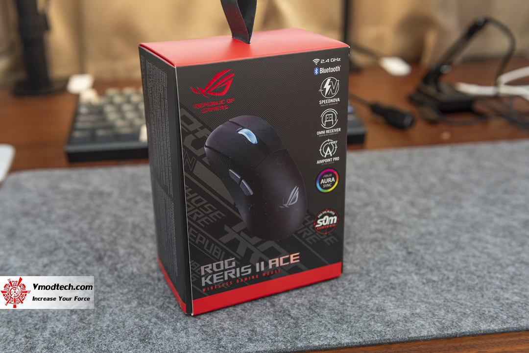 tpp 3605 ASUS ROG KERIS II ACE Ultralight Ergonomic Gaming Mouse Review