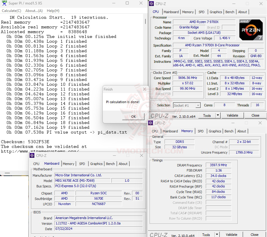 s1 57 oc AMD RYZEN 7 9700X PROCESSOR REVIEW