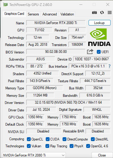 gpu z AMD RYZEN 9 9900X Test With AMD B650 Chipset Review