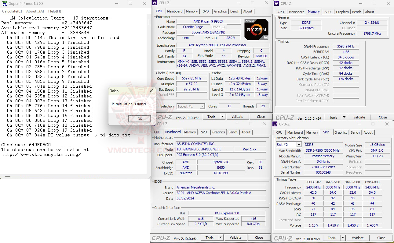 s1 57 AMD RYZEN 9 9900X Test With AMD B650 Chipset Review