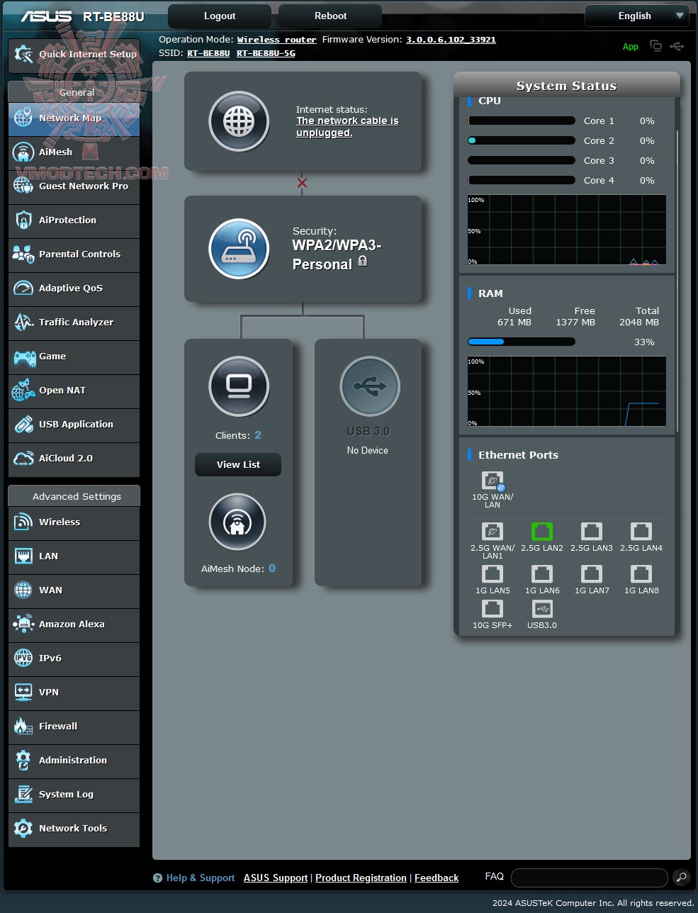 2024 09 08 13 45 55 ASUS RT BE88U Dual band WiFi 7 AiMesh Extendable Performance Router Review