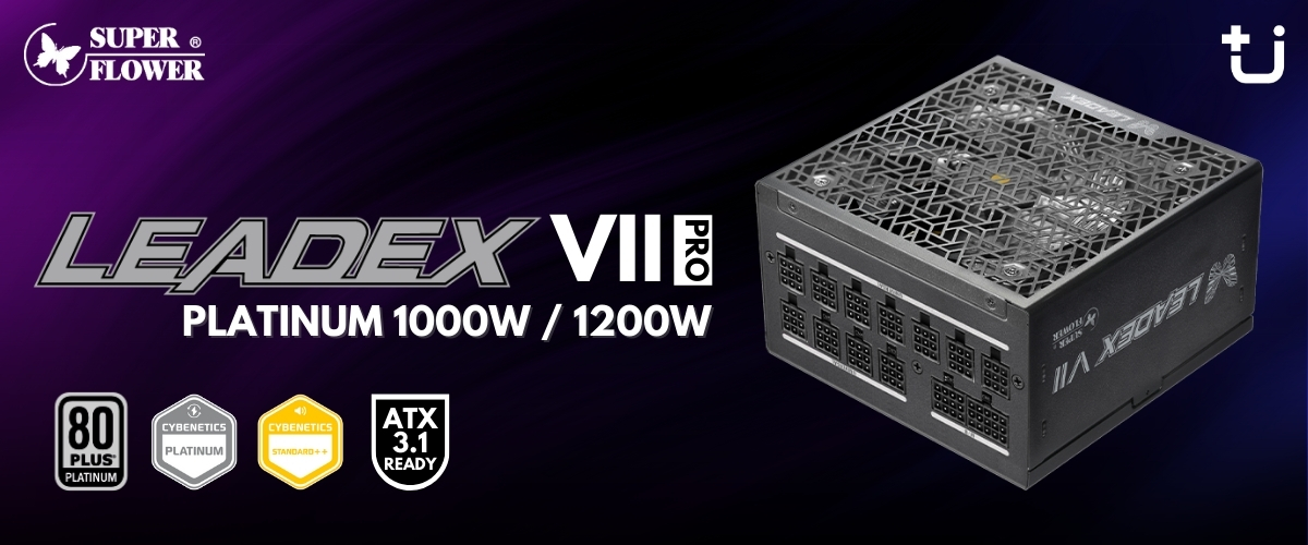 leadex vii platinum pro Ascenti เปิดตัว Super Flower พาวเวอร์ซัพพลายรุ่นใหม่ พร้อมมาตรฐาน Cybernetics ควบคู่ 80PLUS ตอบโจทย์การผู้ใช้งานทุกระดับ ในราคาสุดคุ้ม