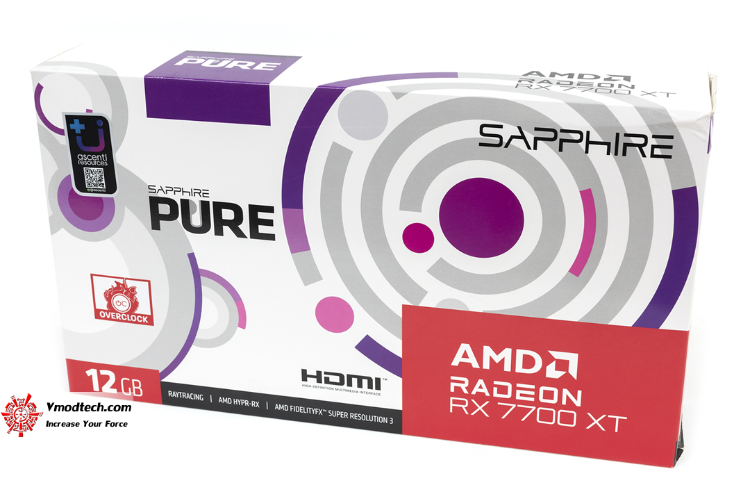 tpp 3685 Sapphire PURE AMD Radeon™ RX 7700 XT 12GB Review