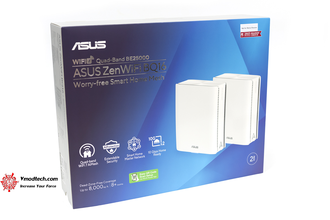 tpp 3648 ASUS ZenWiFi BQ16 BE25000 Quad Band WiFi 7 Mesh Router Review