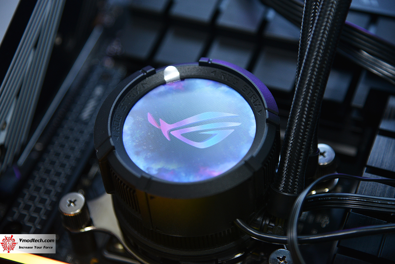 dsc 5116 ROG Strix LC III 360 ARGB LCD CPU LIQUID COOLER REVIEW