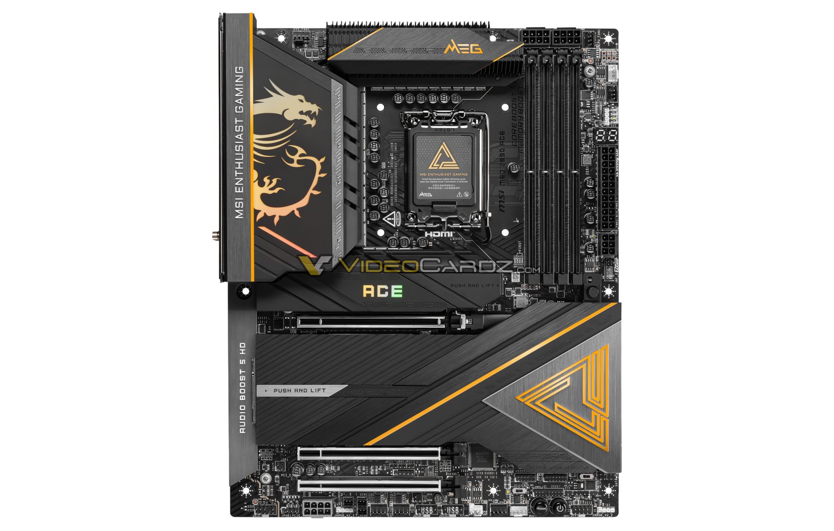 msi meg z890 ace 2 หลุดภาพเมนบอร์ด MSI Z890 รุ่นใหม่ก่อนเปิดตัวอย่างเป็นทางการ