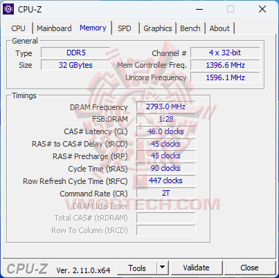 cpuz3 ASUS NUC 14 Pro+ Review