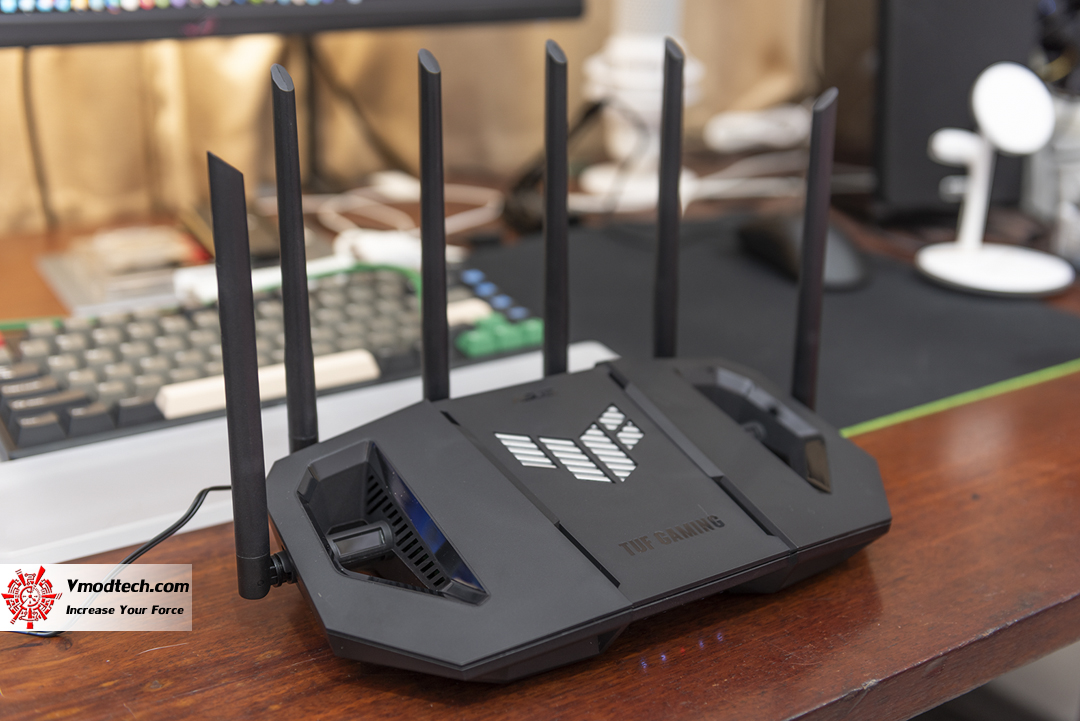 tpp 3920 TUF Gaming BE6500 Dual Band WiFi 7 Extendable Gaming Router Review