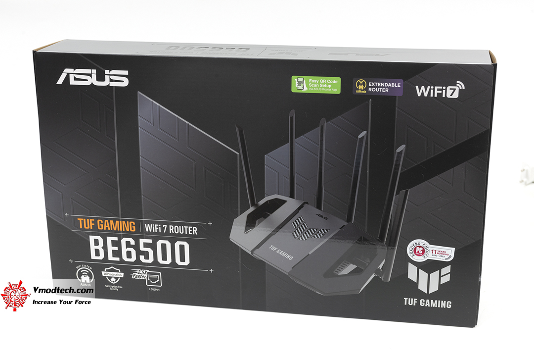 tpp 3932 TUF Gaming BE6500 Dual Band WiFi 7 Extendable Gaming Router Review