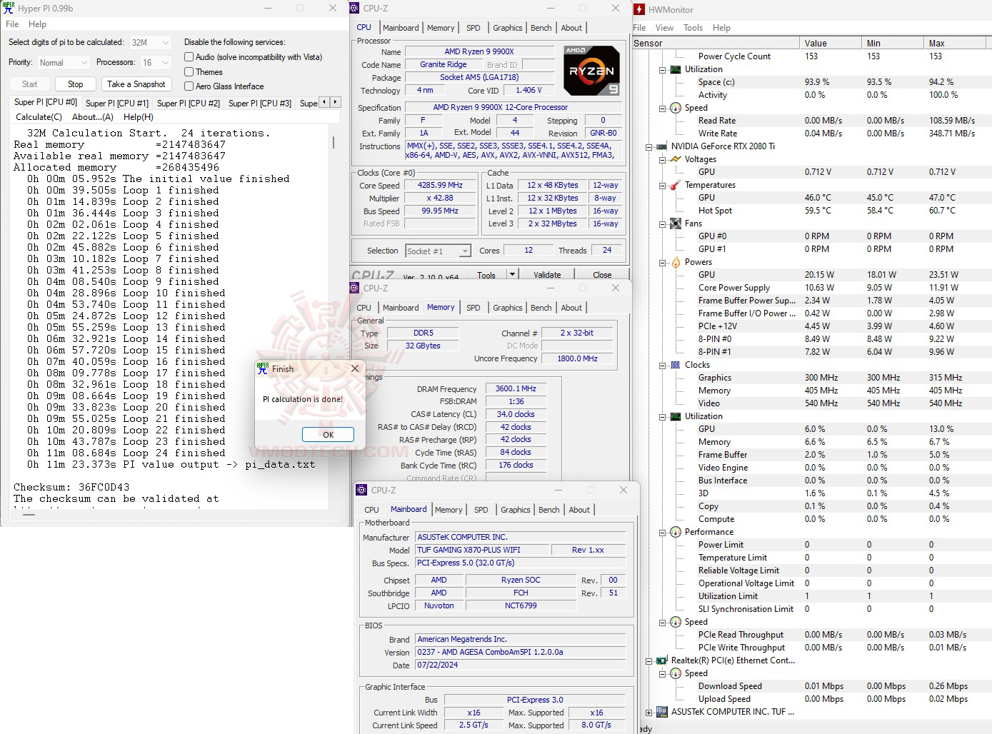 h32 ASUS TUF GAMING X870 PLUS WIFI REVIEW