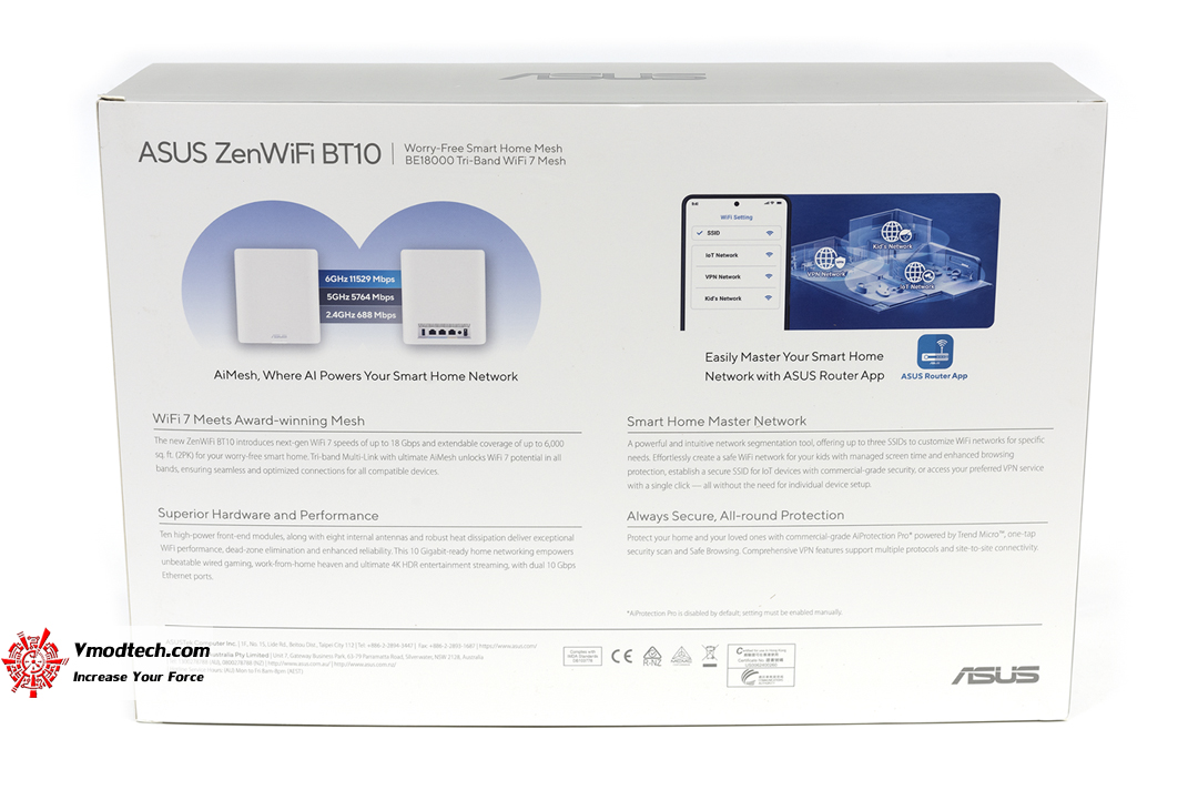 tpp 3924 ASUS ZenWiFi BT10 BE18000 Tri band WiFi 7 Mesh System Review