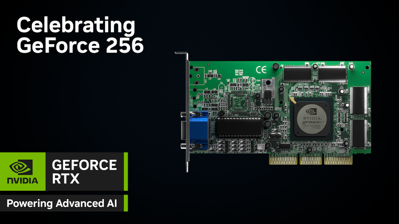 NVIDIA GeForce 256 ครบรอบ 25 ปี ถือเป็นการ์ดจอตัวแรกของโลกยกระดับการเล่นเกมและจุดประกายยุค AI ได้อย่างไร 