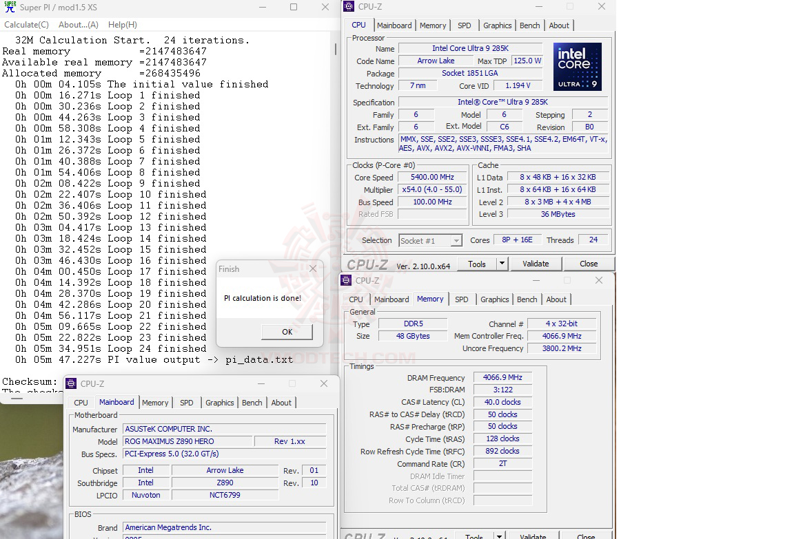 s32 Intel Core Ultra 9 285K PROCESSOR REVIEW 