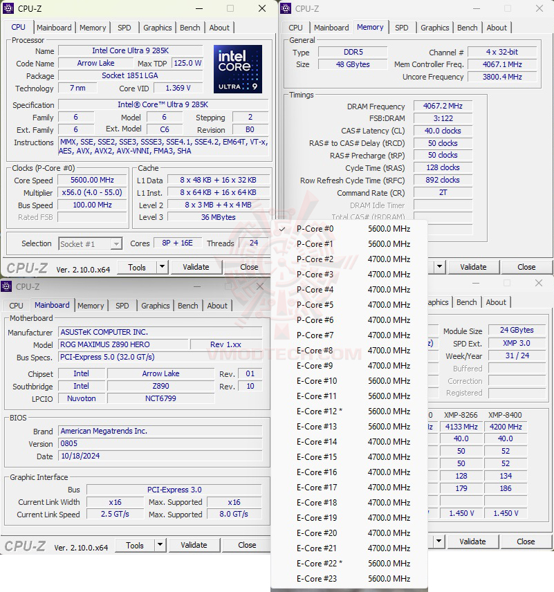 cpuid56 ASUS ROG MAXIMUS Z890 HERO REVIEW 