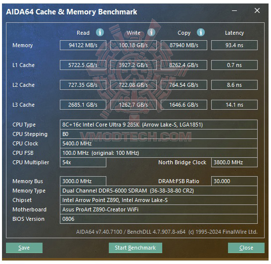 mem HIKSEMI FUTURE U100 RGB DDR5 6000 16GBX2 REVIEW