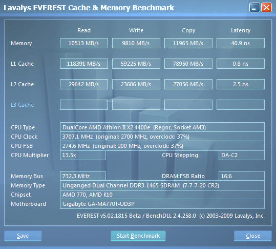 everest GIGABYTE GA MA770T UD3P