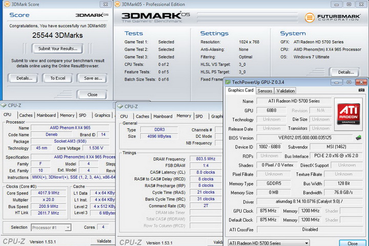 05 MSI R5770 HAWK 1GB DDR5