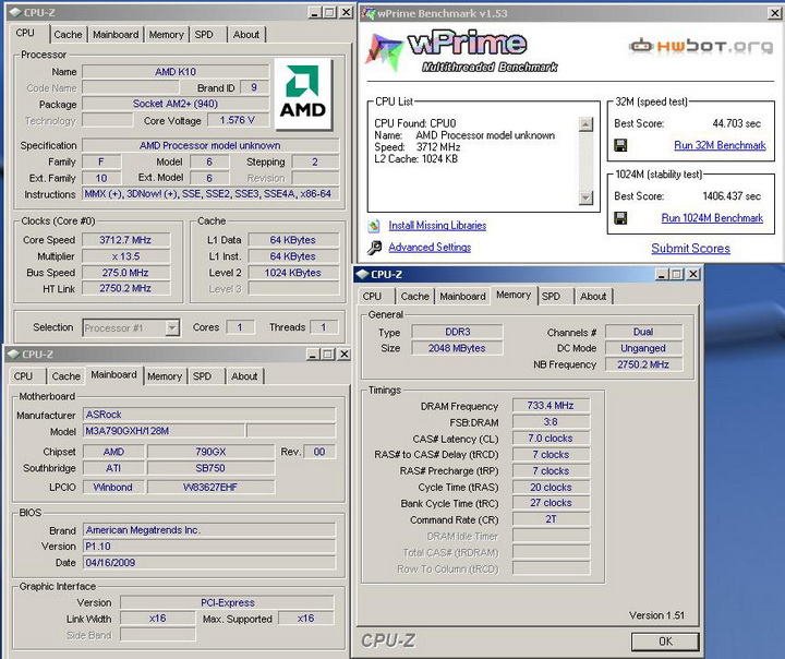 wprime sempron 140 : New SingleCore 45nm AM3 CPU