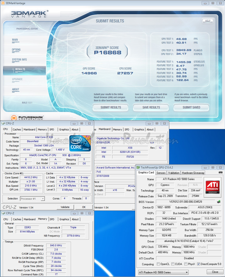 5850 07 def ASUS EAH5850 DDR5 Review