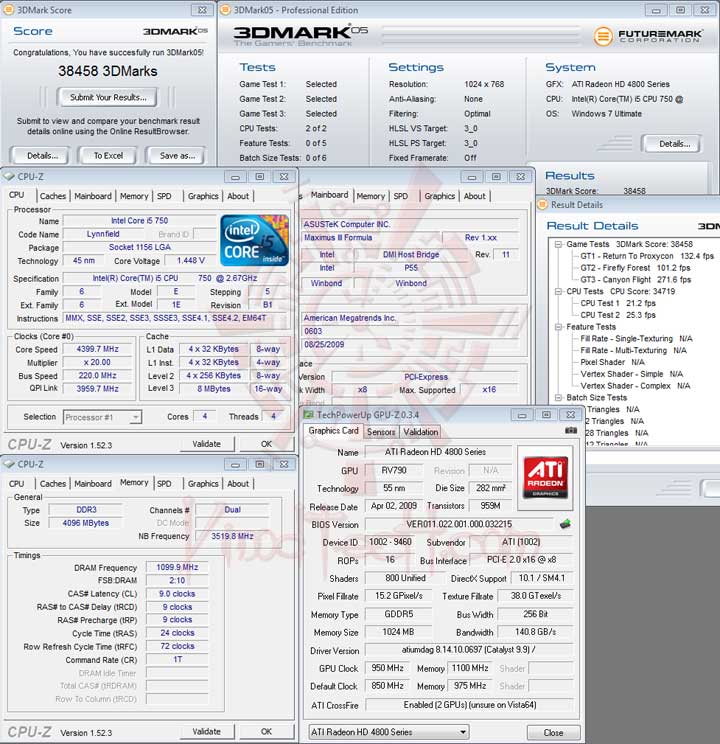 05 220 ASUS MAXIMUS III FORMULA Overclocking Test