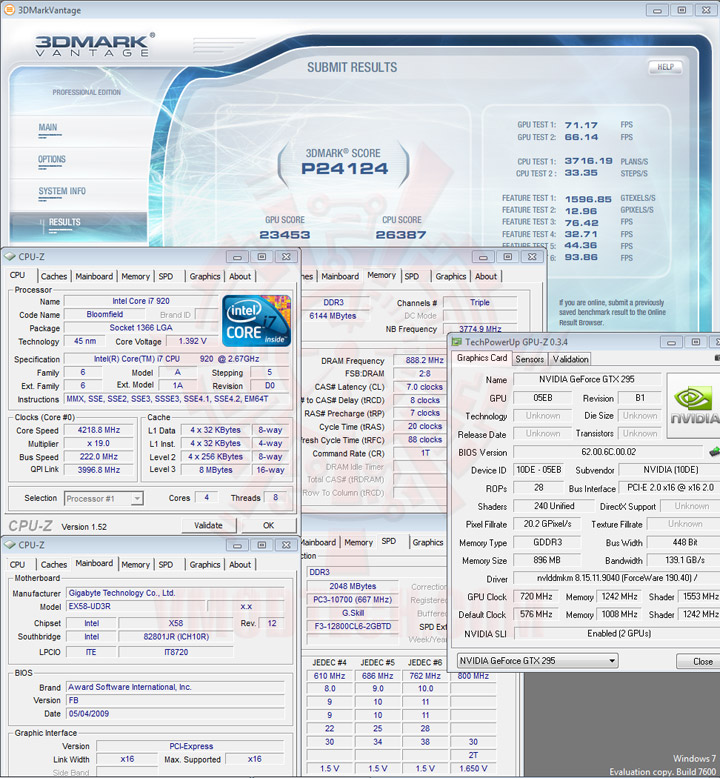 ex58 ud3r 3dvantage nophysh o GIGABYTE EX58 UD3R