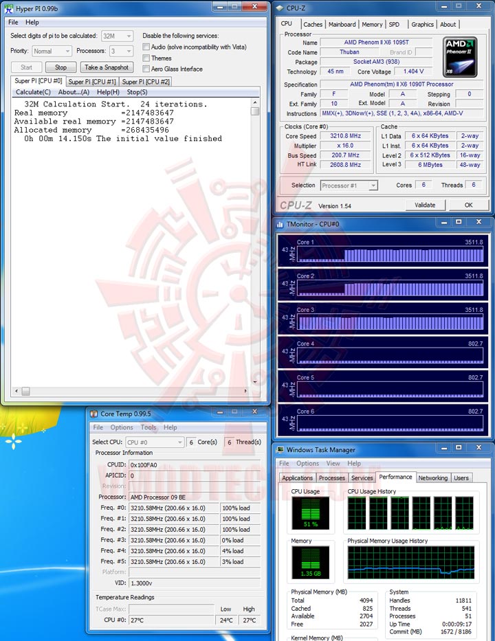 3t AMD Phenom II X6 1090T & Leo Platform : For Mega tasking performance !
