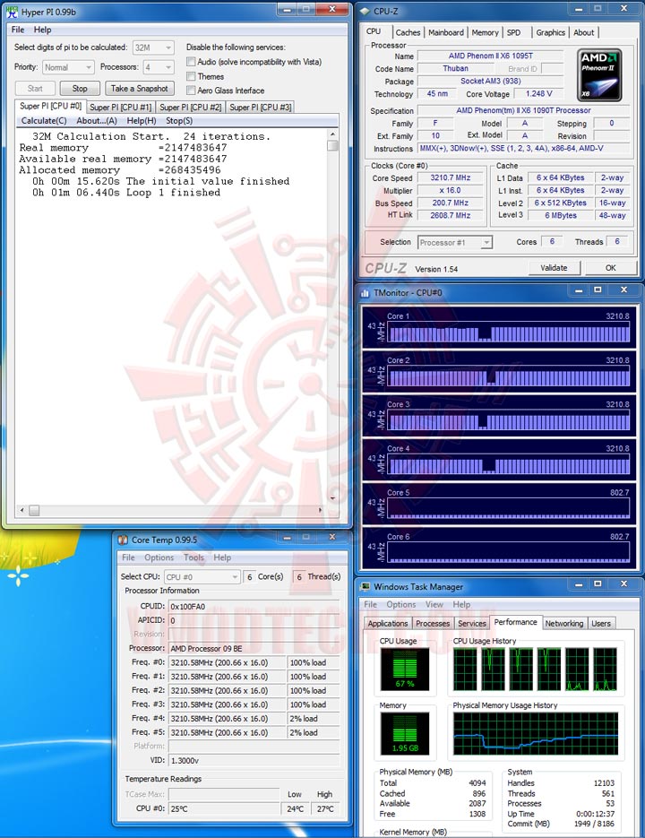 4t AMD Phenom II X6 1090T & Leo Platform : For Mega tasking performance !