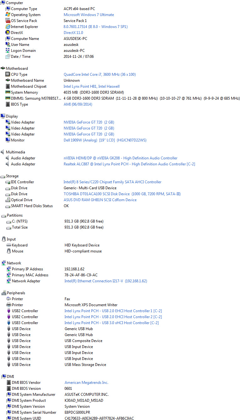 evin Review : Asus M32AD Desktop PC