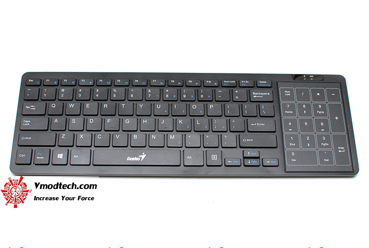 2 Review : Genius SlimStar T8020 Wireless Multi Touchpad keyboard
