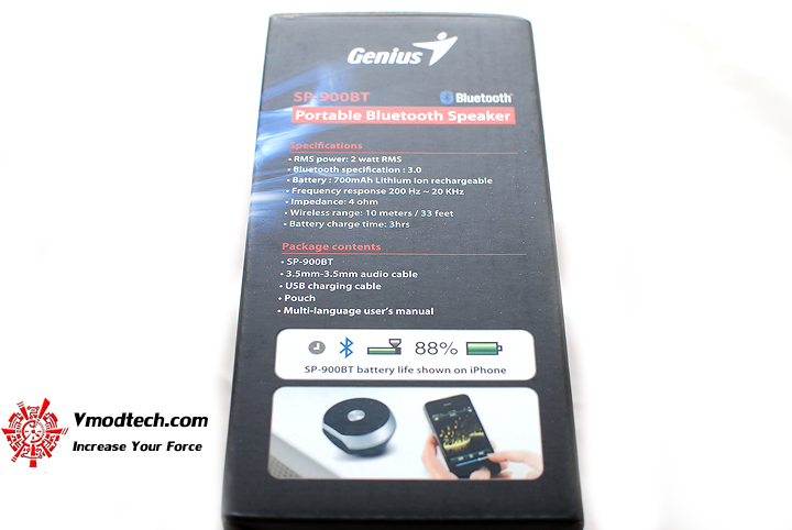 3 Review : Genius SP 900BT Portable Bluetooth speaker