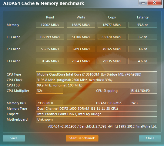 ev02 Review : Gigabyte P2542 notebook