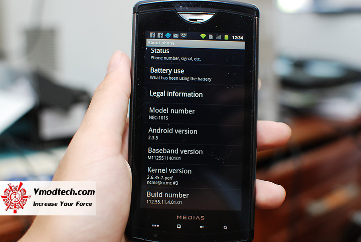 21 Review : NEC MEDIAS 101S Android Smartphone