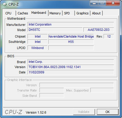 cpuz3 New Intel Core i5 Westmere CPU integrated graphics platform