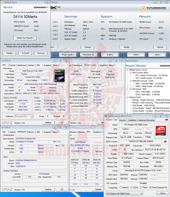 06 AMD Phenom II X6 1090T Black Edition Overclock Results
